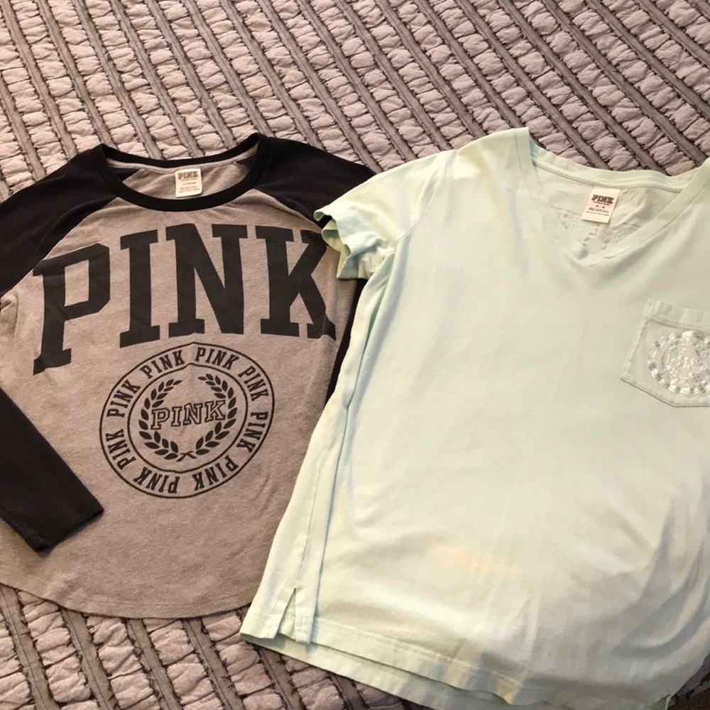 Pink Victoria’s Secret Tops